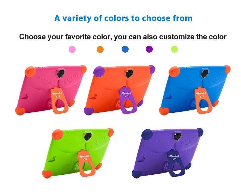 Kids 7-Inch Educational Tablet – Learning Tablet with 18GB Storage, Bluetooth & Protective Case