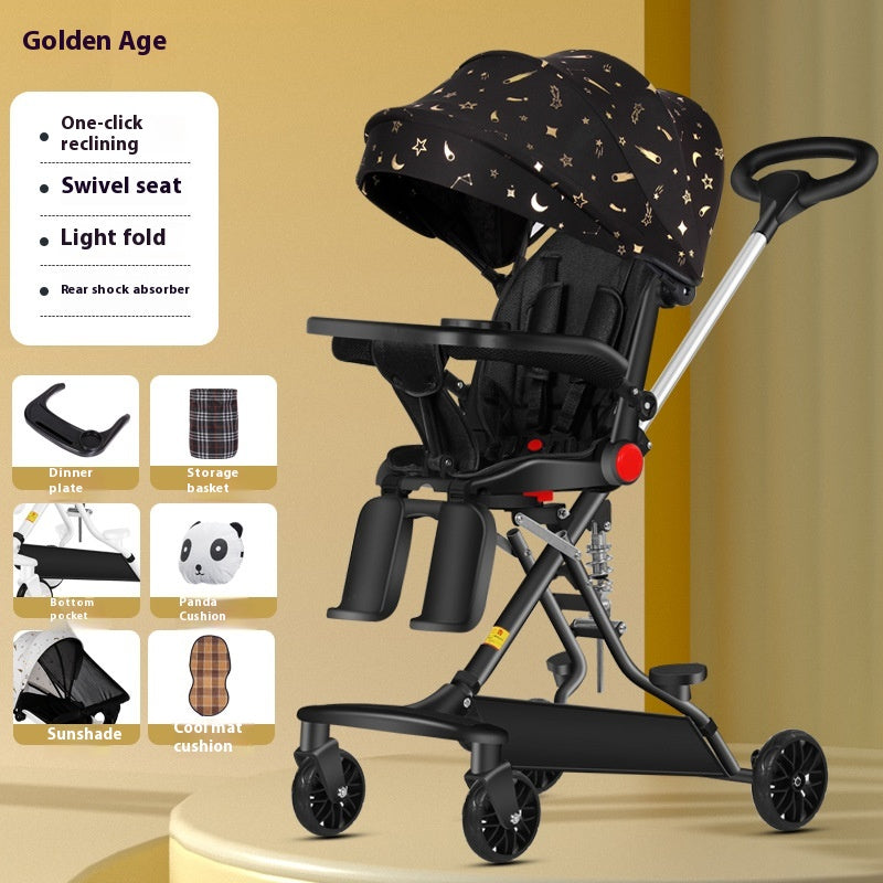 Four-wheel & Two-way Reclining Trolley