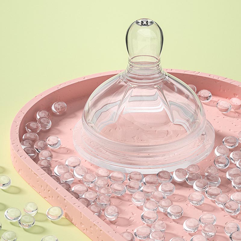 Newborn Wide Bore Glass Bottle