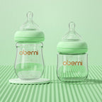 Newborn Wide Bore Glass Bottle