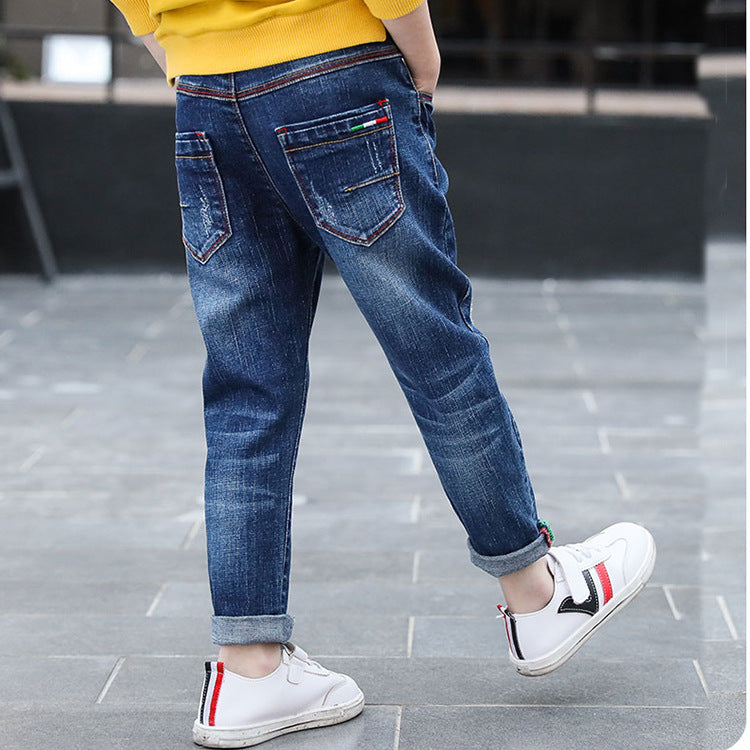 Boys Classic Denim Jeans for Toddlers