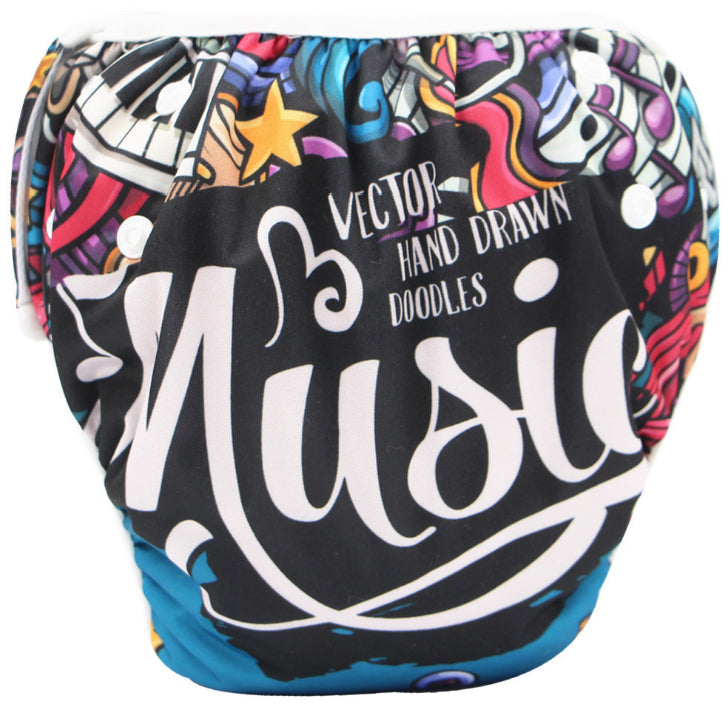 Cartoon swimming trunks