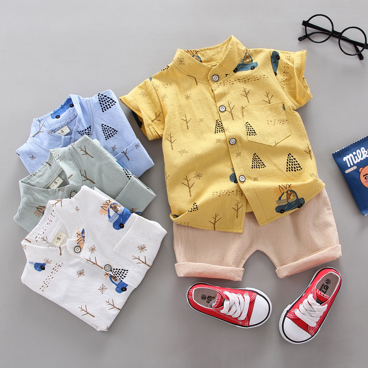 Boys Casual Everyday Outfit Set for toddlers