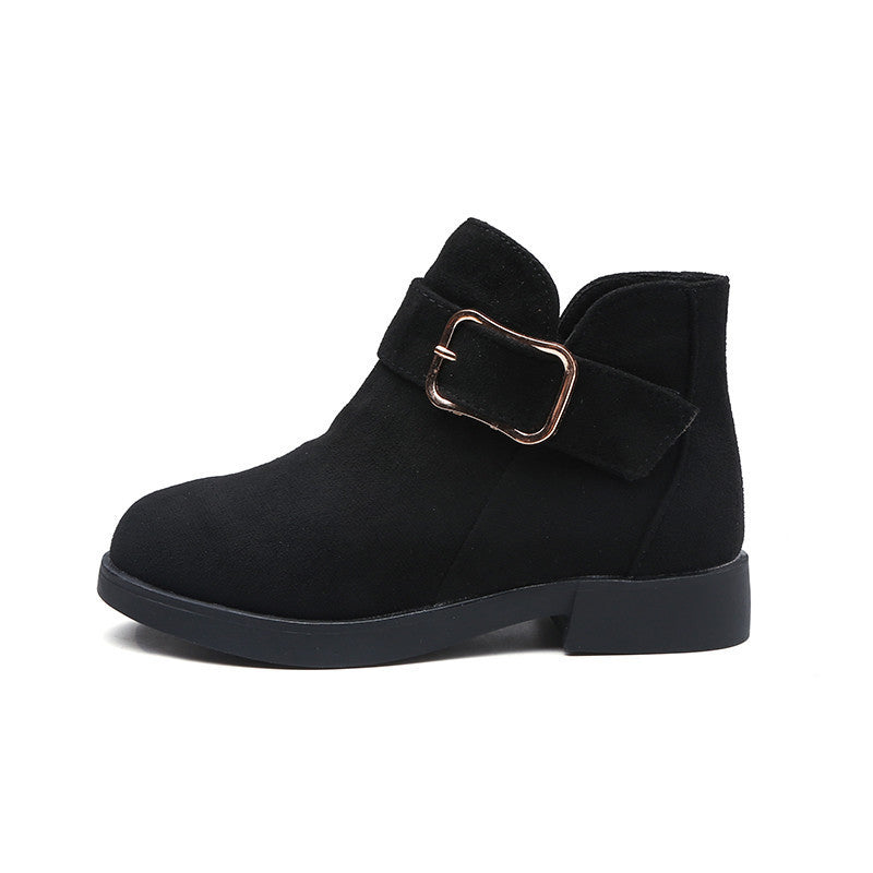 Kids Elegant suede leather boots