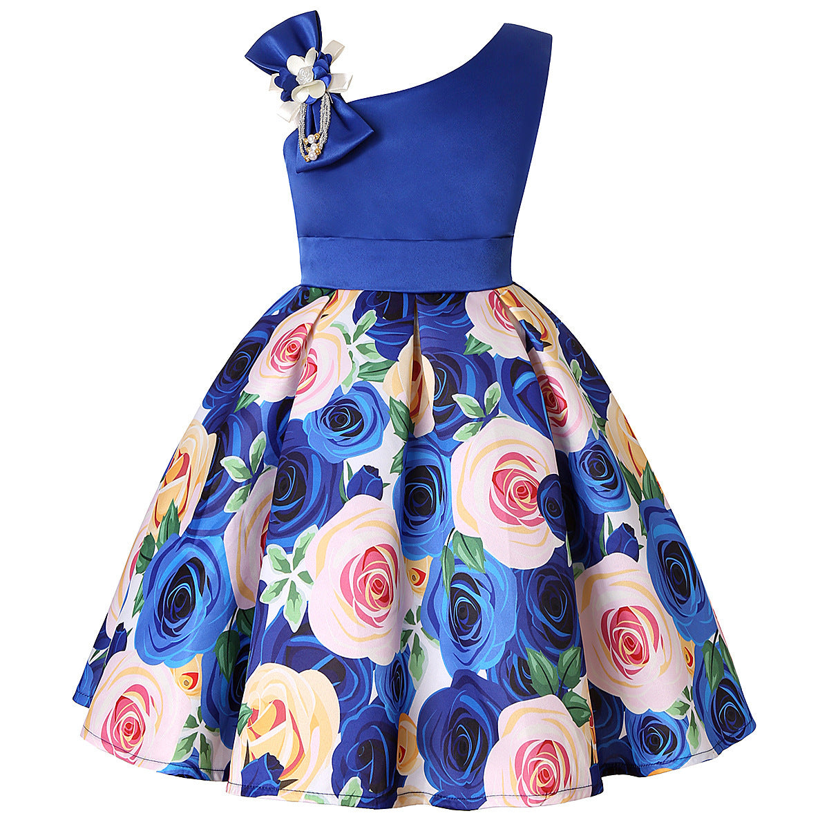 Girls Floral Dress Party Outfit for kids