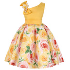 Girls Floral Dress Party Outfit for kids