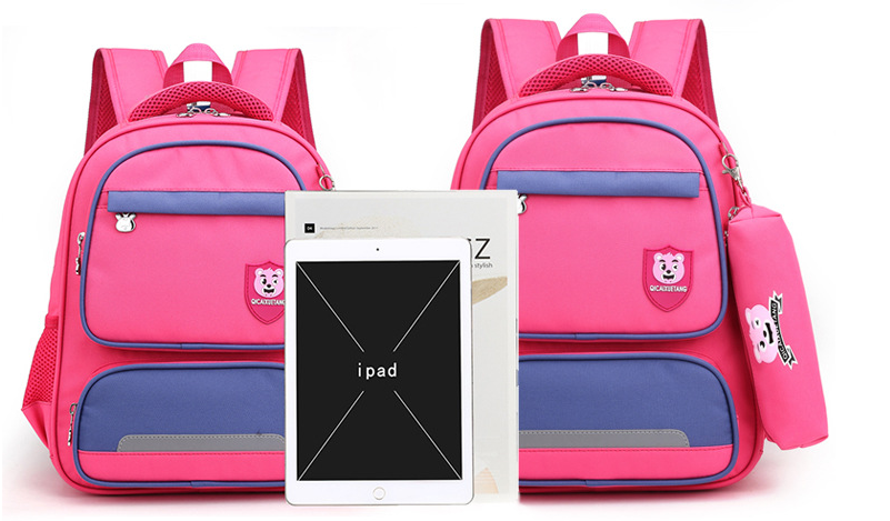 Korean Kids Primary School Backpack – Lightweight Waterproof School Bag for Boys & Girls