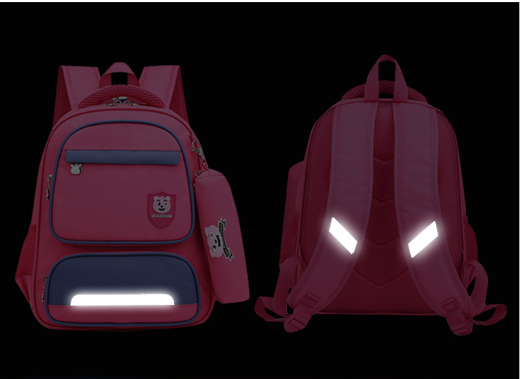 Korean Kids Primary School Backpack – Lightweight Waterproof School Bag for Boys & Girls