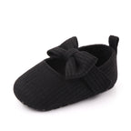 Bowknot Woolen Knit Shoes for infants
