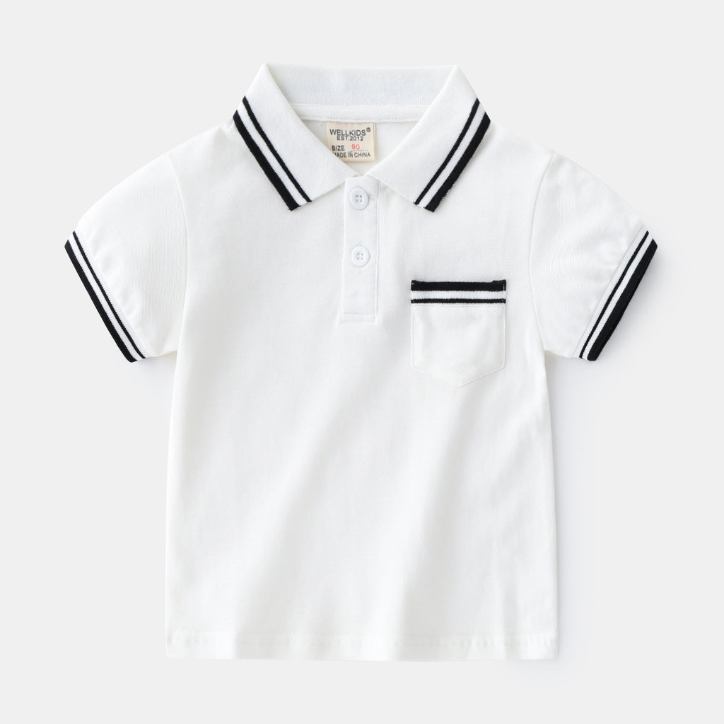 Boys Summer Polo T-Shirt for toddlers