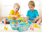 Interactive Water Fishing Toy - Rotating & Musical - for babies & toddlers