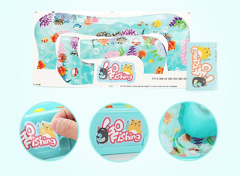 Interactive Water Fishing Toy - Rotating & Musical - for babies & toddlers