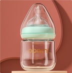 Newborn Wide Bore Glass Bottle