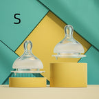 Newborn Wide Bore Glass Bottle