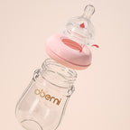 Newborn Wide Bore Glass Bottle