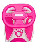 12V Electric Wiggle Car for Kids – 2-in-1 Ride-On with LED Wheels, Bluetooth & Lights