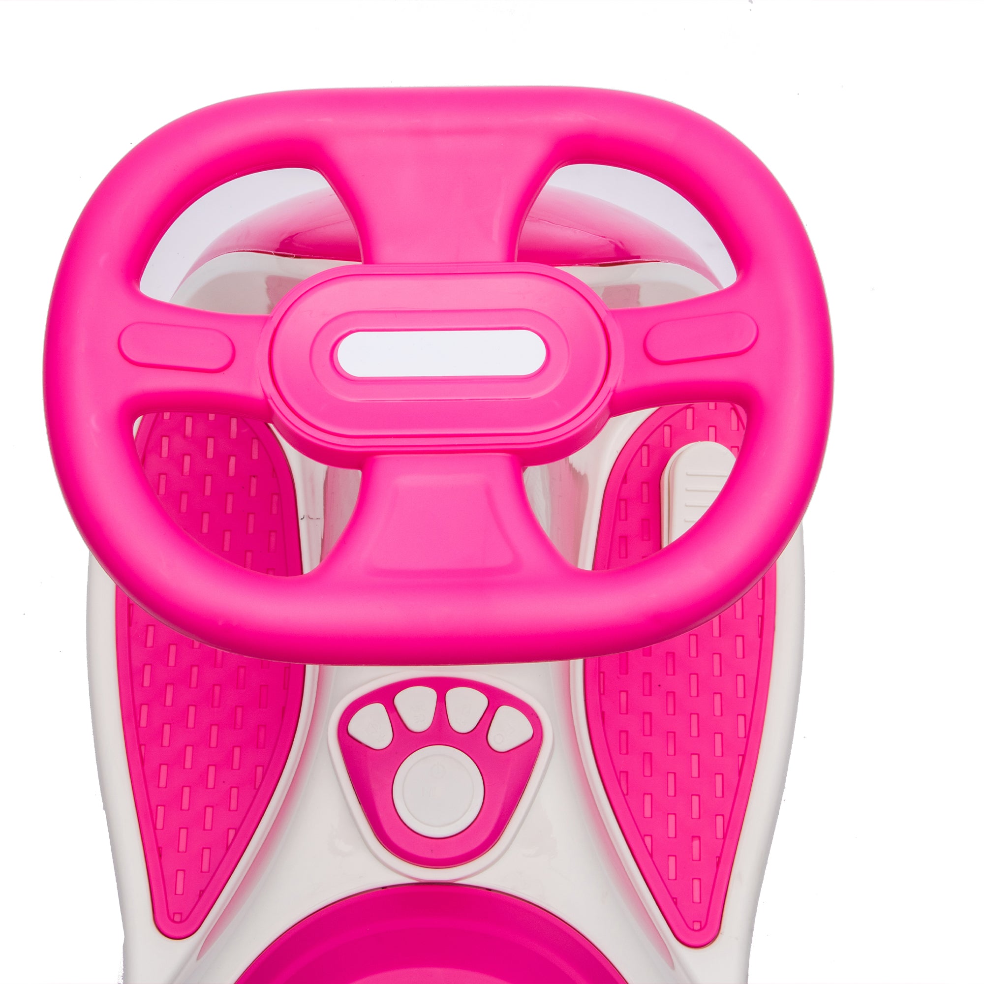 12V Electric Wiggle Car for Kids – 2-in-1 Ride-On with LED Wheels, Bluetooth & Lights