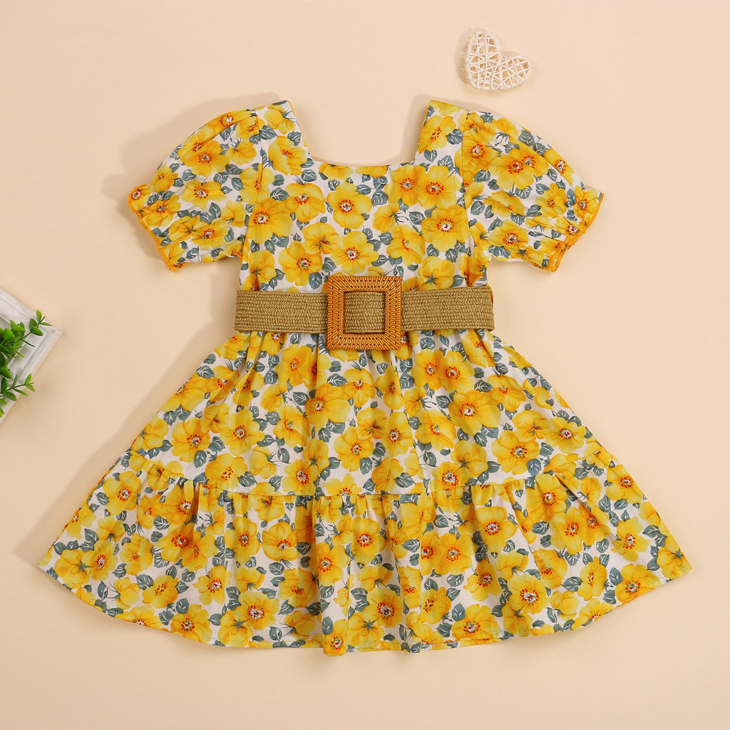 Yellow Girl Dress for toddlers