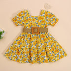 Yellow Girl Dress for toddlers