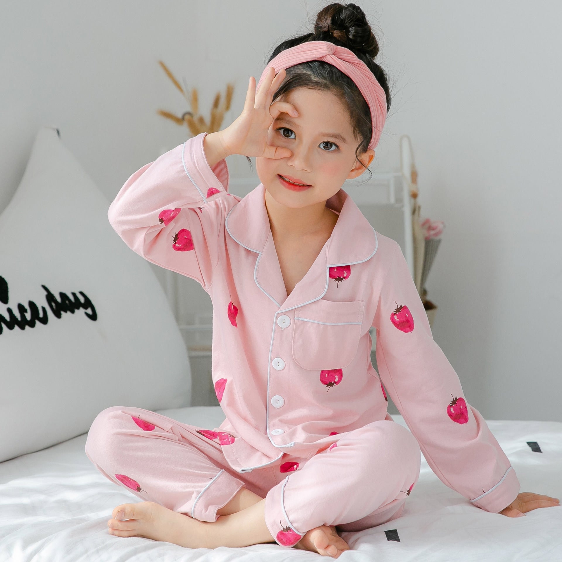 Soft Cotton Pajamas for Girls for kids