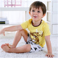 Toddlers Cartoon Summer T-Shirt & Shorts Set