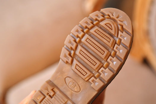 Fashionable leather boots for kids