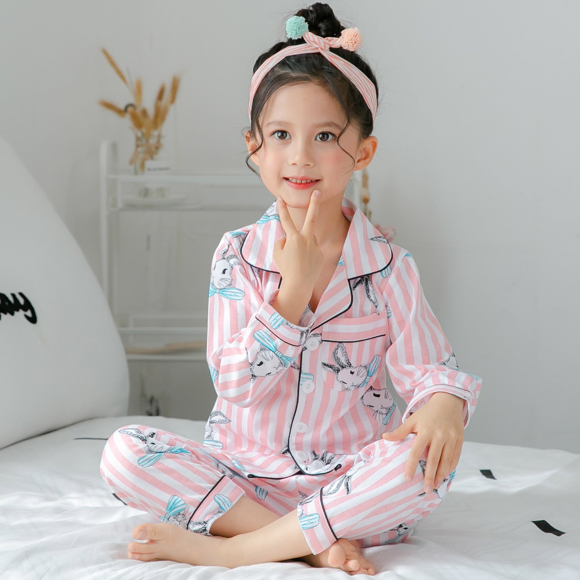 Soft Cotton Pajamas for Girls for kids