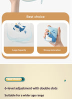 Waterproof Silicone Baby Feeding Bib with Food Catcher – Adjustable Soft Bib