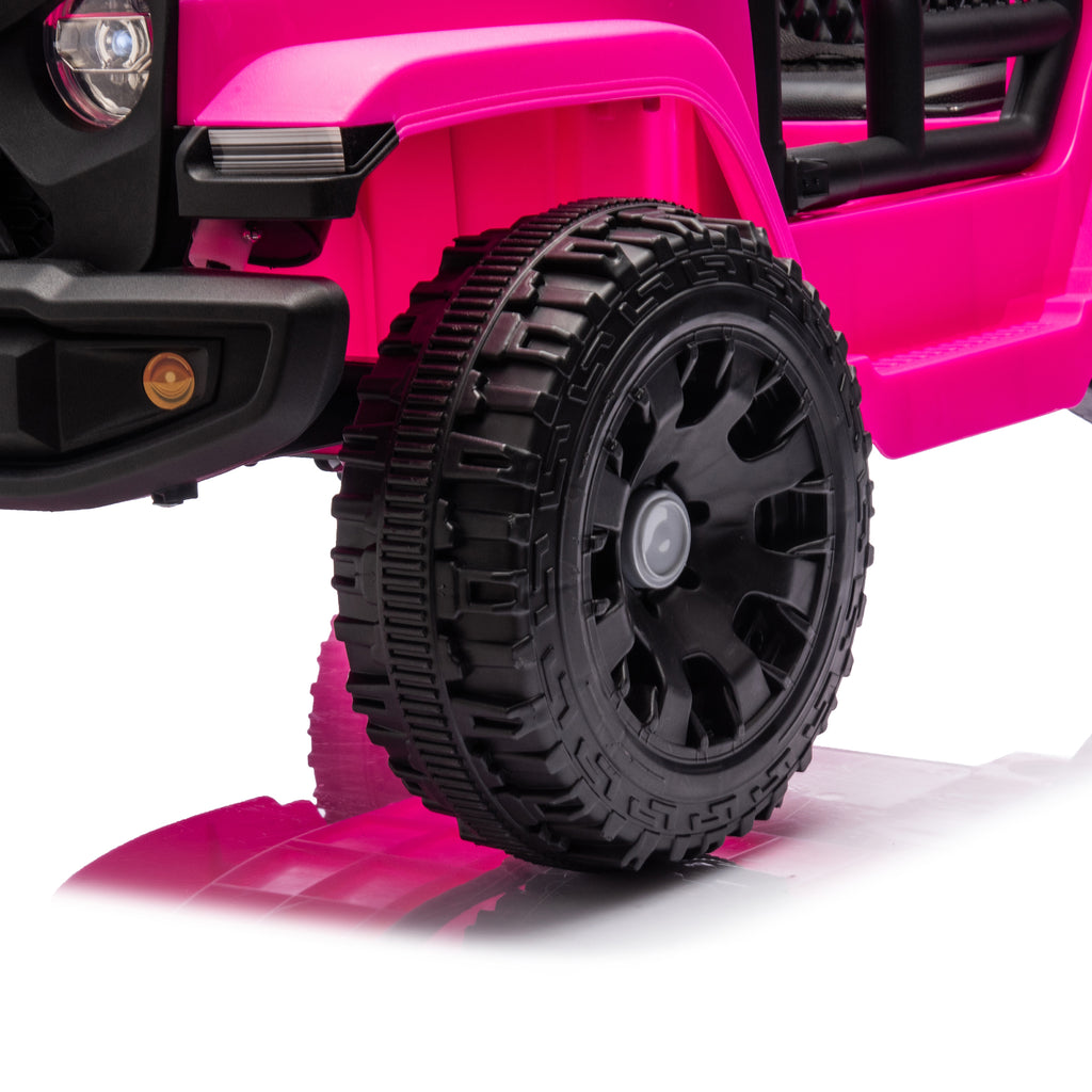 24V Kids Ride-On Electric Car with Parent Remote Control, Bluetooth & LED Lights