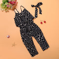 Girls Jumpsuit – Sleeveless for summer - for toddlers