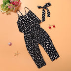 Girls Jumpsuit – Sleeveless for summer - for toddlers