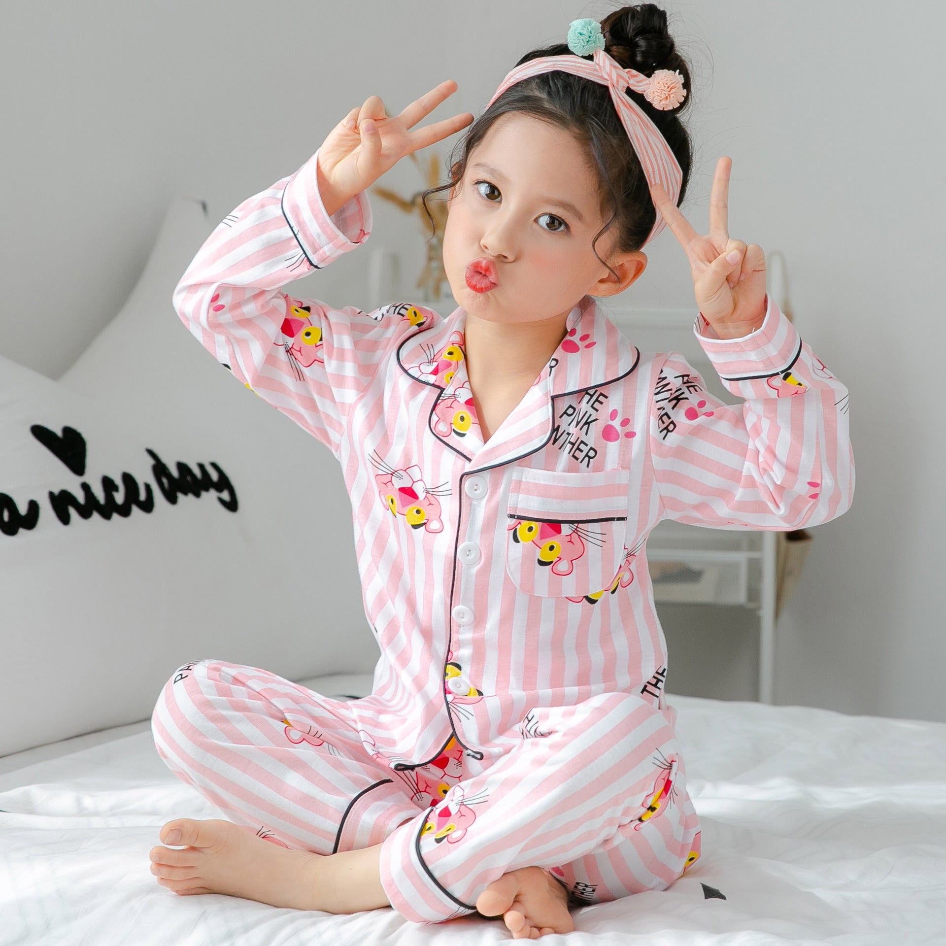 Soft Cotton Pajamas for Girls for kids