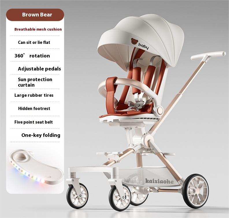 Four-wheel & Two-way Reclining Trolley