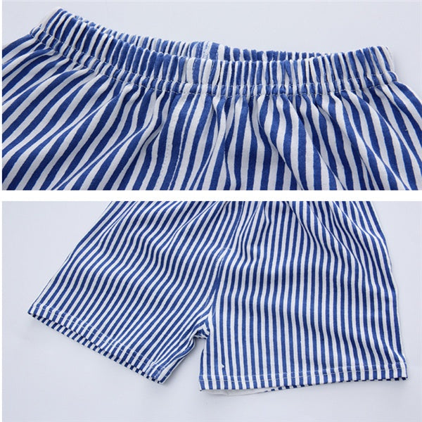 Toddlers Cartoon Summer T-Shirt & Shorts Set