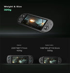 Mini Large Screen Open Source Handheld Gaming Console – Portable Retro Game System with Android