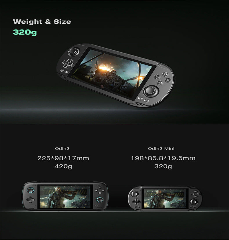 Mini Large Screen Open Source Handheld Gaming Console – Portable Retro Game System with Android