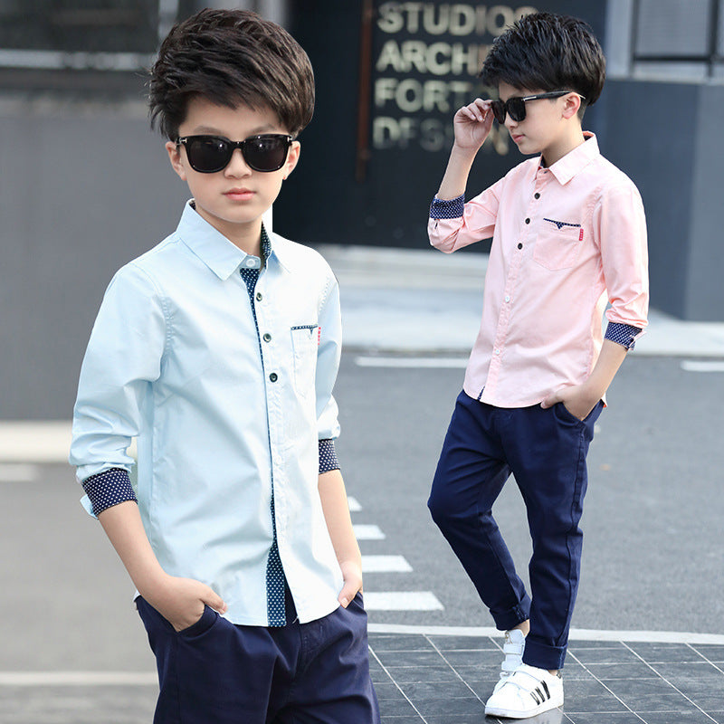 Boys Trendy Plaid Shirt for kids