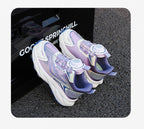 Kids Lightweight Dial Sneakers – Breathable Sport Shoes