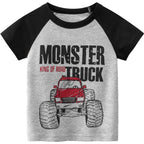 Boys Fashion Short Sleeve Top for toddlers and kids
