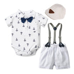 Boy Gentleman Romper Set for Infant
