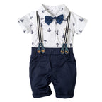 Boy Gentleman Romper Set for Infant