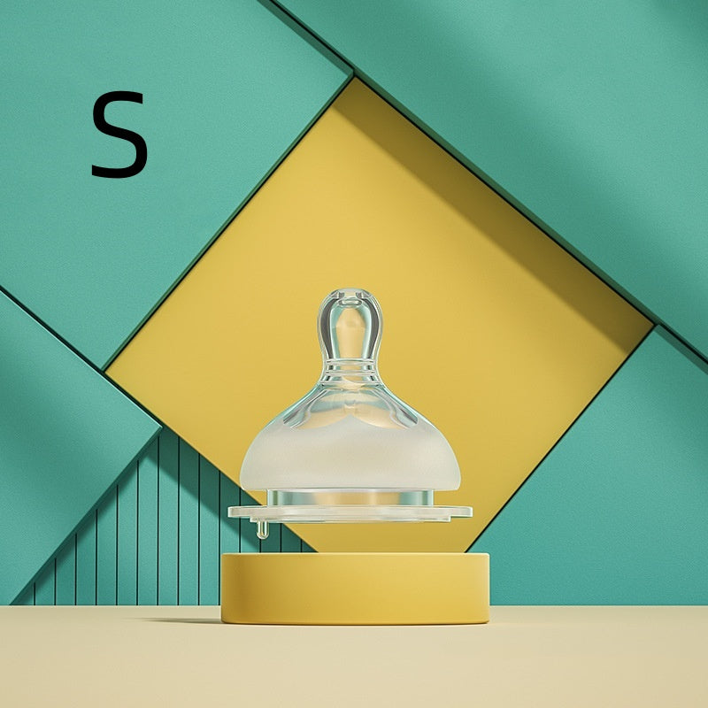 Newborn Wide Bore Glass Bottle
