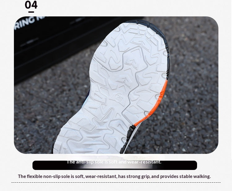 Kids Lightweight Dial Sneakers – Breathable Sport Shoes