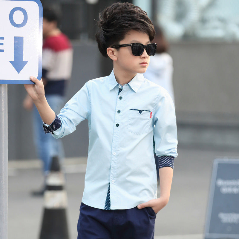 Boys Trendy Plaid Shirt for kids