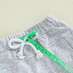 Baby Boys’ 2-Piece Summer Tank Top & Shorts Set – “Dad’s Little Dude” Cotton Outfit