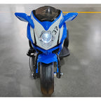 6V Kids Electric Ride-On Motorcycle with LED Light-Up Wheels, Headlight & MP3 Player