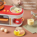 Kids Pretend Play Kitchen Set – Interactive Cooking Toy with Lights, Sounds & Color-Changing Food