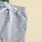 Little Dude Kids 2-Piece Summer Outfit – Cotton T-Shirt & Shorts Set