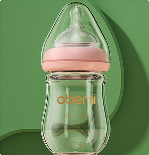 Newborn Wide Bore Glass Bottle