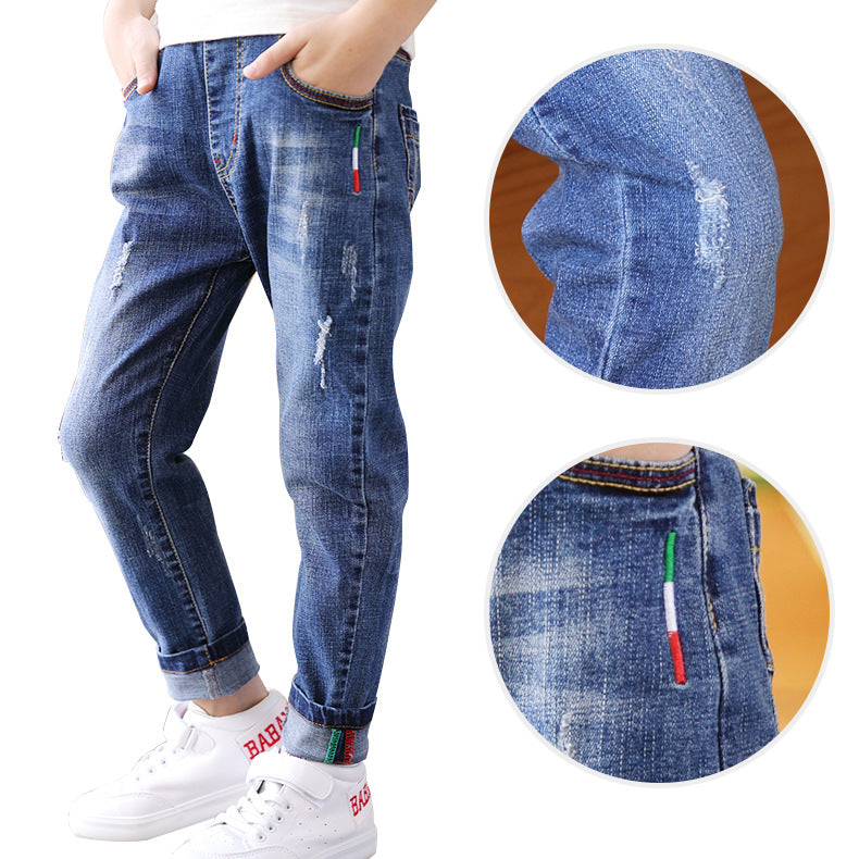 Boys Classic Denim Jeans for Toddlers